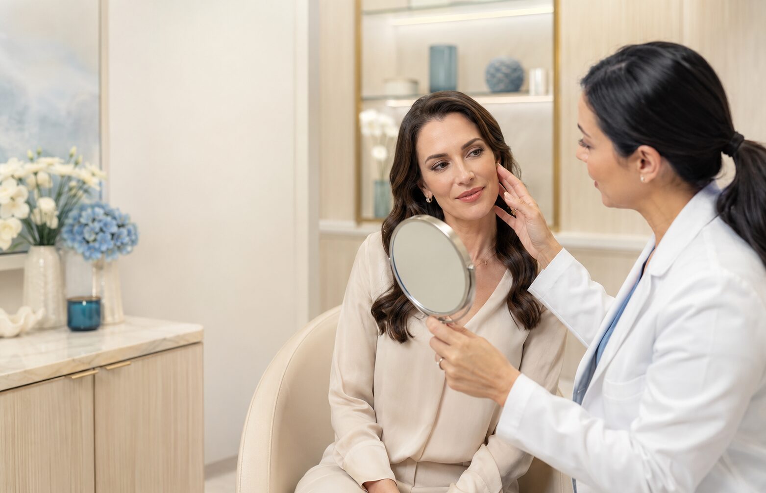 Personalized injectables and dermal fillers consultation at MD Touch Aesthetics and Wellness