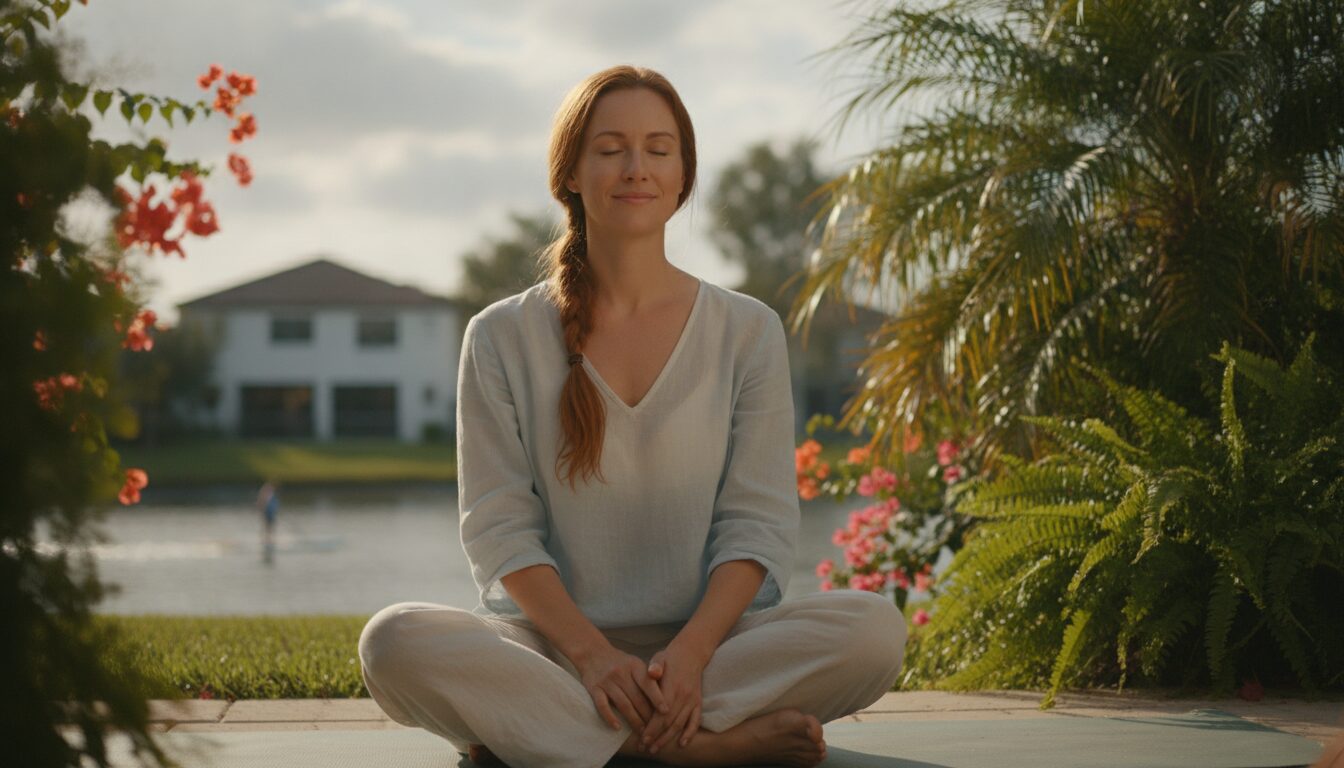 Person enjoying a serene moment outdoors, reflecting improved wellness from Thyroid Hormone Therapy Coral Springs