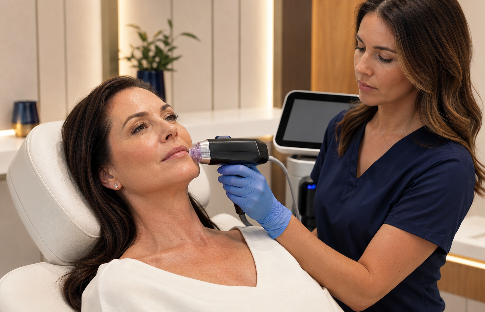 Morpheus8 Burst RF microneedling treatment at MD Touch Aesthetics & Wellness in Coral Springs, Florida