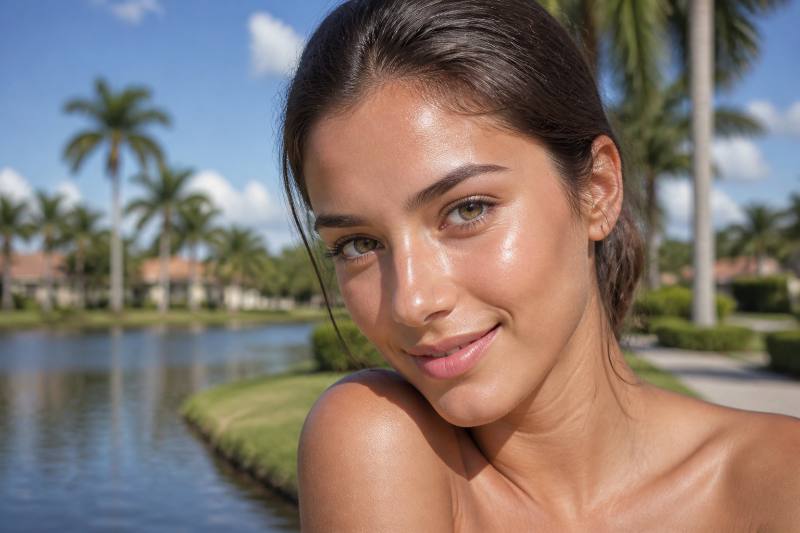 Exfoliation Benefits Coral Springs: 7 Amazing Secrets... 2 Close-up of smooth, glowing skin after experiencing the Exfoliation Benefits Coral Springs
