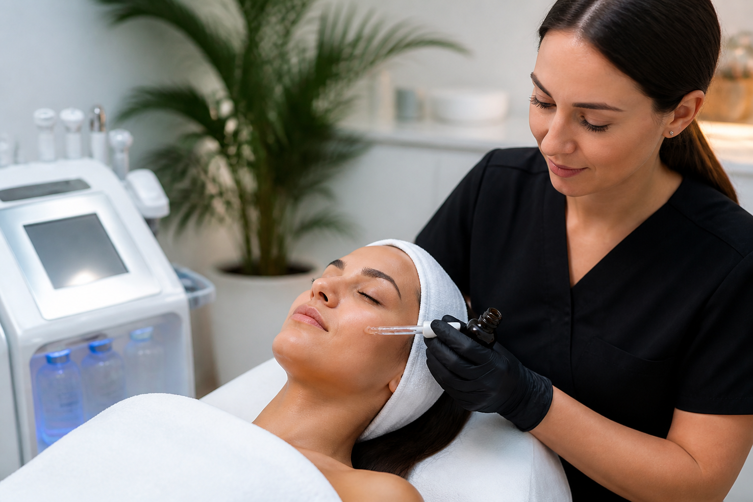 Pore Minimizing Coral Springs: 6 Amazing Secrets for... 2 A close-up, high-detail shot showcasing skincare products like serums and cleansers with natural ingredients, artfully arranged on a minimalist surface, with a subtle background evoking Coral Springs' natural beauty. Pore Minimizing Coral Springs.
