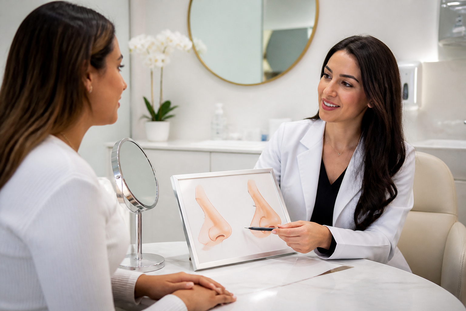 Nonsurgical Rhinoplasty Coral Springs: 7 Ultimate Secrets 2 Expert Nonsurgical Rhinoplasty Coral Springs procedure for a balanced profile.